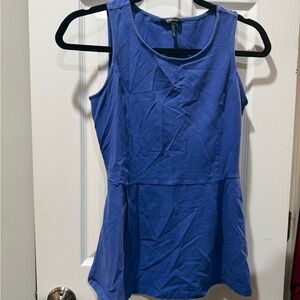 Daisy Fuentes Royal Blue Sleeveless Tank Top